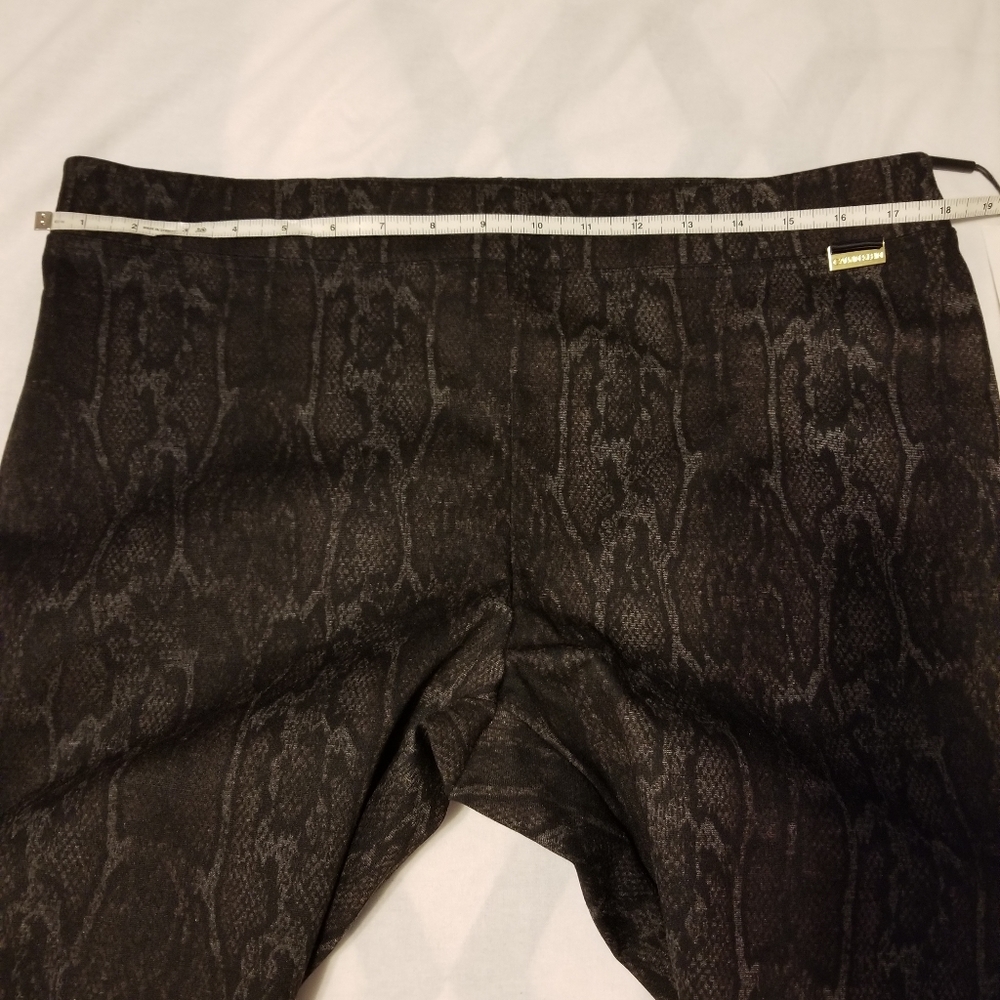 NWT Calvin Klein Pants Women's Size L Color Dark Brown - Picture 6 of 10